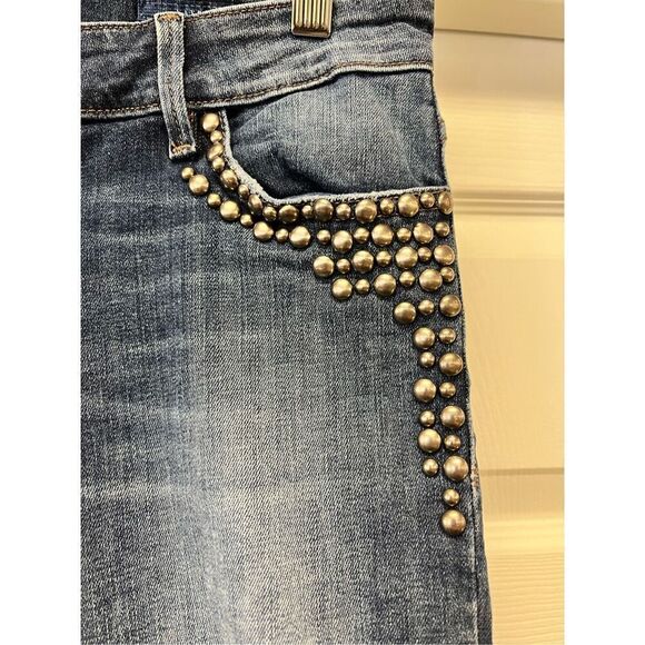 GUESS Kate Studded Distressed Skinny Jeans sz 29 EUC - Picture 5 of 11